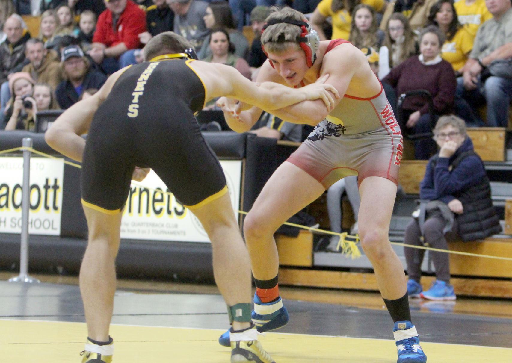 Division 3 wrestling regionals at Cadott 2-9-19